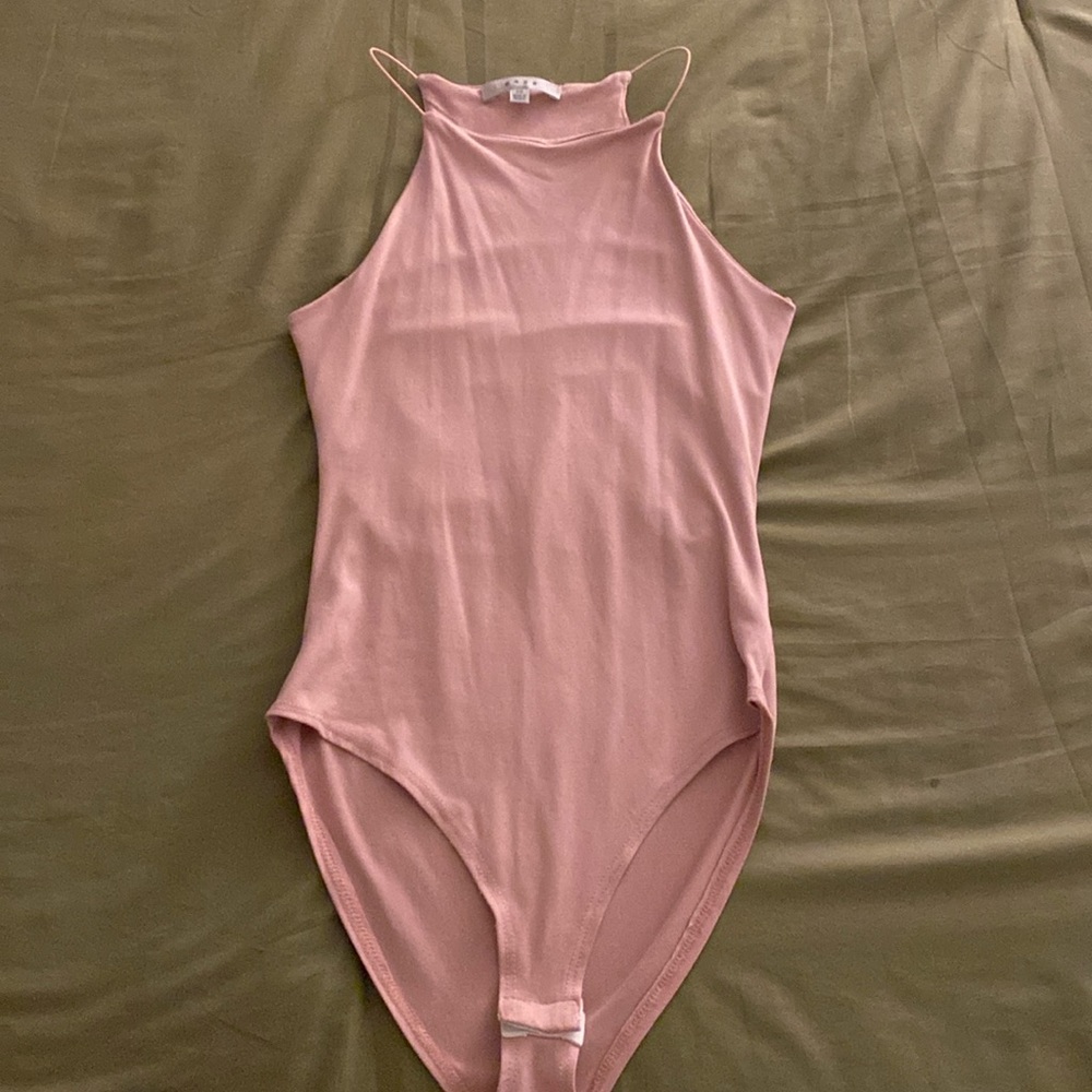 Gaze bodysuit. Size XS. Light pink.